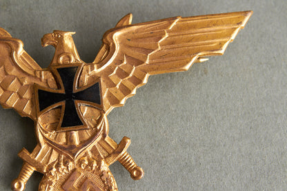 NSDMB (Nationalsozialistischer Deutscher Marinebund) Breast Eagle "Brustadler". Original.