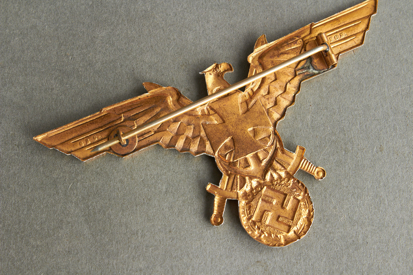 NSDMB (Nationalsozialistischer Deutscher Marinebund) Breast Eagle "Brustadler". Original.