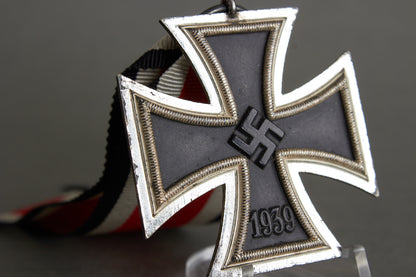 Iron Cross "Eisernes Kreuz" 2. Class. Maker marked "13" (Gustav  Brehmer). Original.