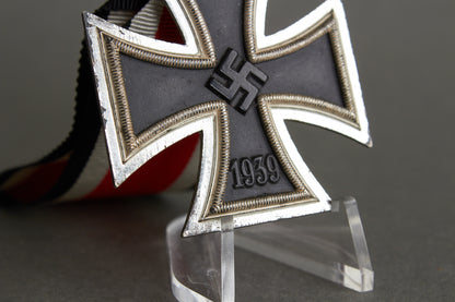 Iron Cross "Eisernes Kreuz" 2. Class. Maker marked "13" (Gustav  Brehmer). Original.