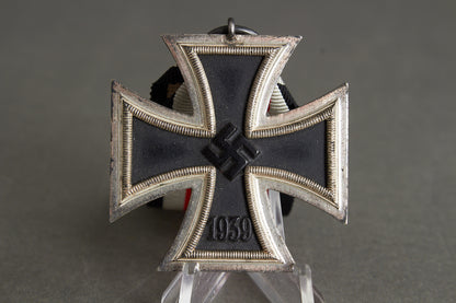 Iron Cross "Eisernes Kreuz" 2. Class. Maker marked "13" (Gustav  Brehmer). Original.