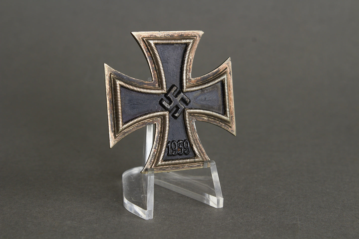 Iron Cross "Eisernes Kreuz" 1. Class. Maker marked "L/56". Original.