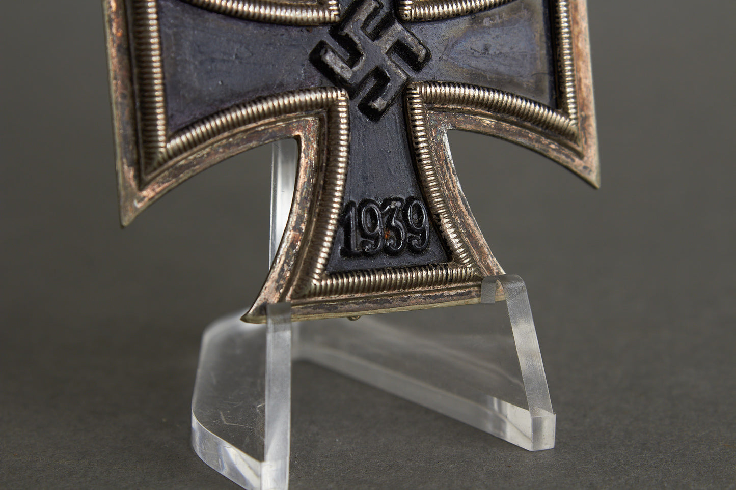 Iron Cross "Eisernes Kreuz" 1. Class. Maker marked "L/56". Original.