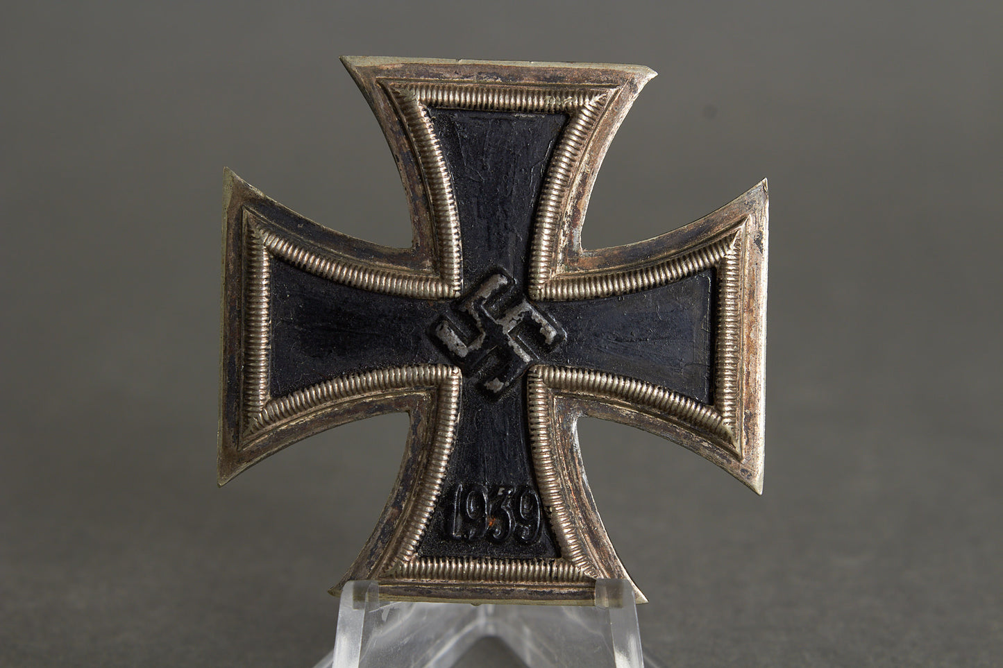 Iron Cross "Eisernes Kreuz" 1. Class. Maker marked "L/56". Original.