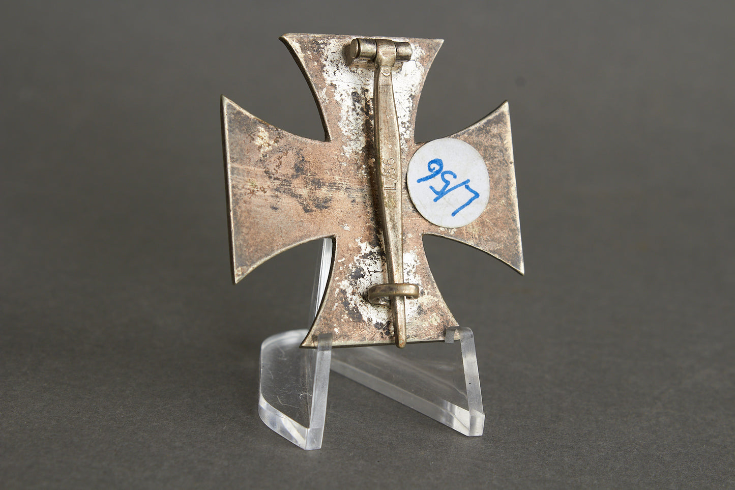 Iron Cross "Eisernes Kreuz" 1. Class. Maker marked "L/56". Original.