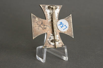 Iron Cross "Eisernes Kreuz" 1. Class. Maker marked "L/56". Original.