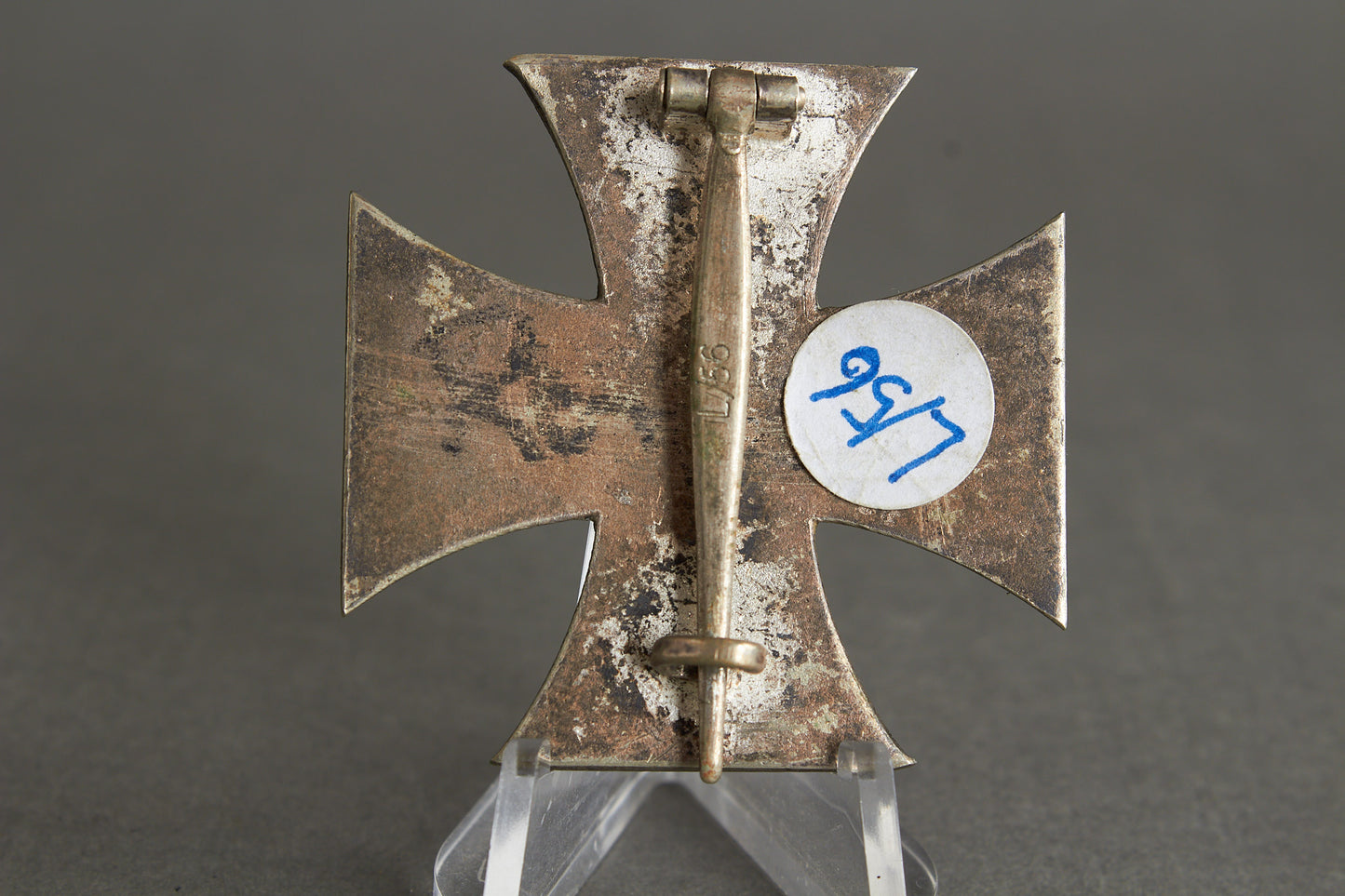 Iron Cross "Eisernes Kreuz" 1. Class. Maker marked "L/56". Original.