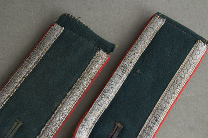 Wehrmacht "Artillerie" Shoulder Boards. "Slip on". Matching pair. Original.