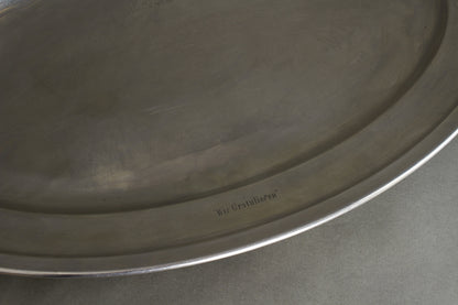Large 58*37,5cm Luftwaffe Honor Gift Plate. "Mölders" für 'Willi' Brunner zum 5 luftsieg J.G.51 - 'wir gratulieren'. Original.