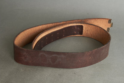 Political (SA/NSKK/HJ/DJ etc.) Brown Leather Belt. Original.