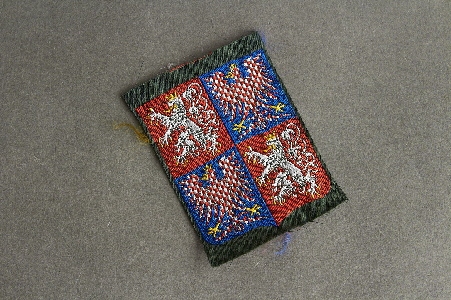 Polizei Arm Shield "Luftschutzpolizei Böhmen-Mähren". Rare. Original.