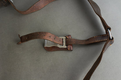 Kriegsmarine Y-Strap. Maker marked, 1939 & Eagle. Original.