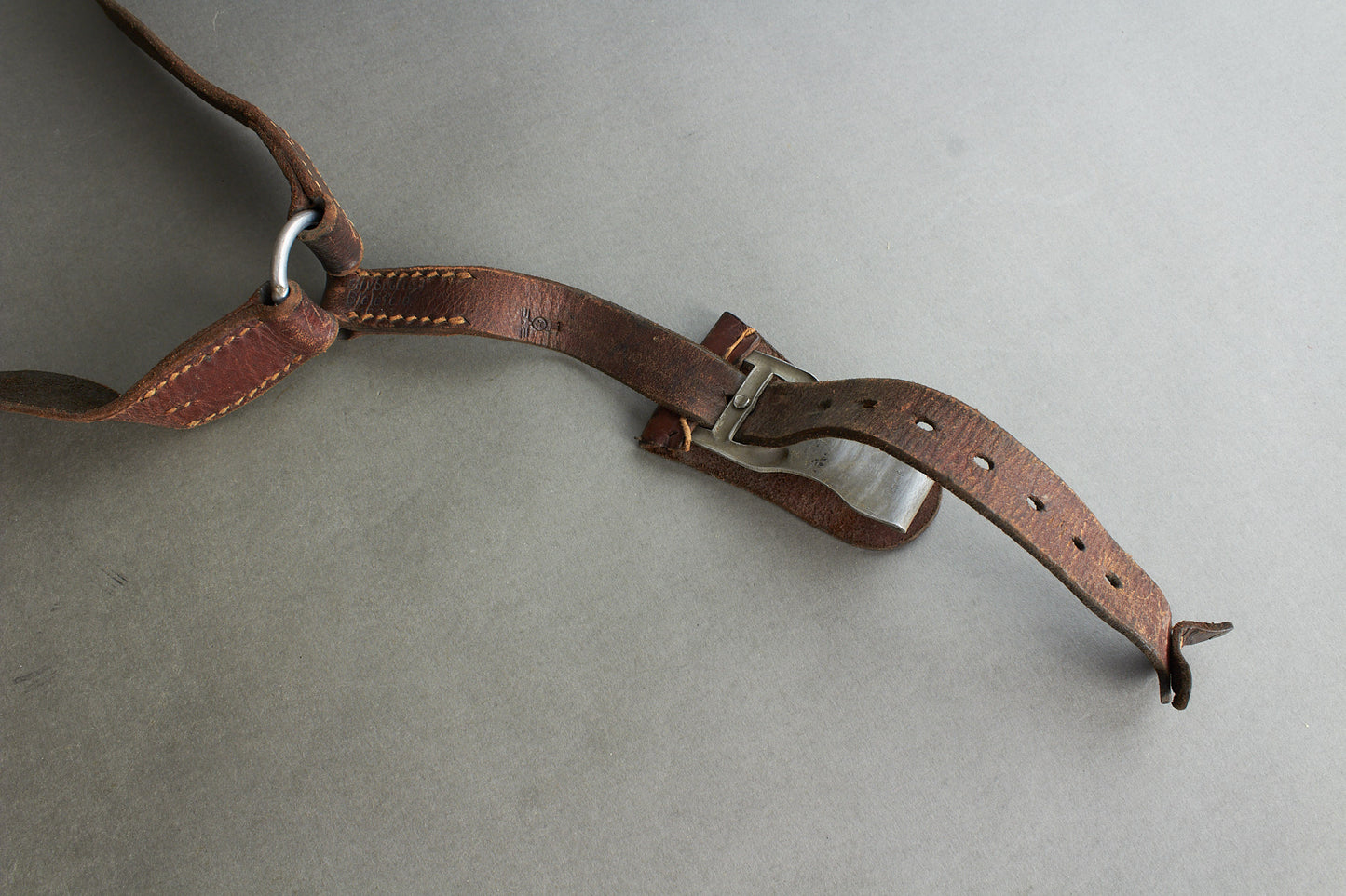 Kriegsmarine Y-Strap. Maker marked, 1939 & Eagle. Original.