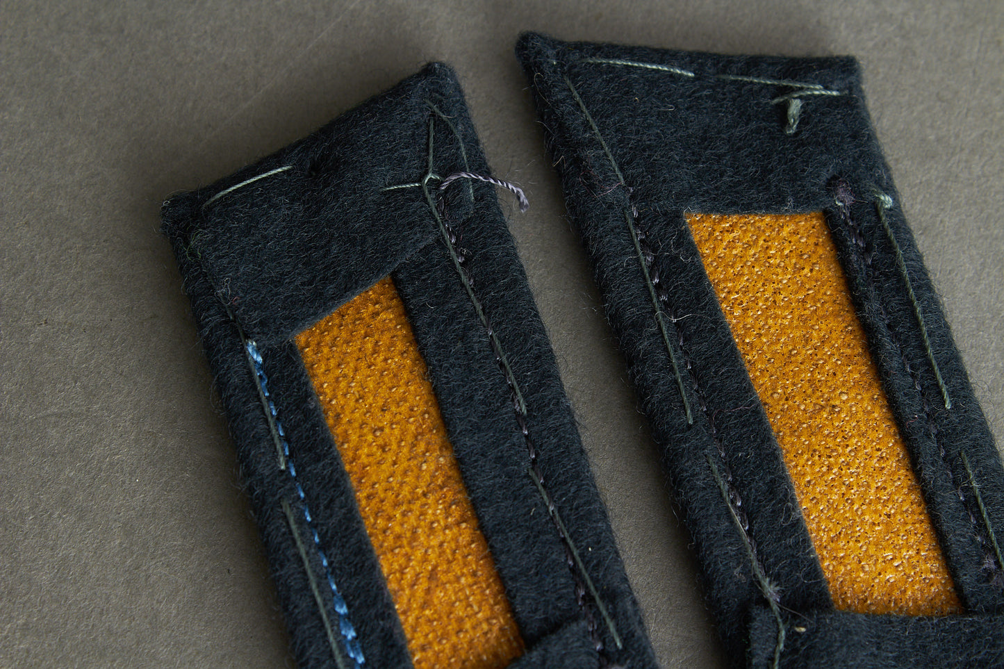 Wehrmacht "Sanitäter" Collar tabs. Matching pair. Original.