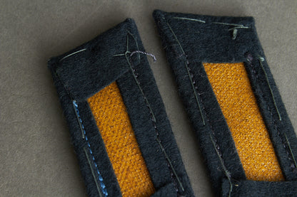 Wehrmacht "Sanitäter" Collar tabs. Matching pair. Original.