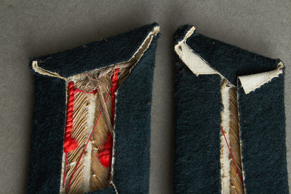 Wehrmacht Officer "Artillerie" Collar tabs. Tunic Removed. Matching pair. Original.