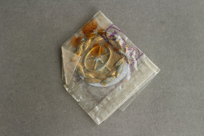 Drivers Badge "Kraftfahrbewährungsabzeichen in Gold". In LDO Zelluloid Bag. Original.