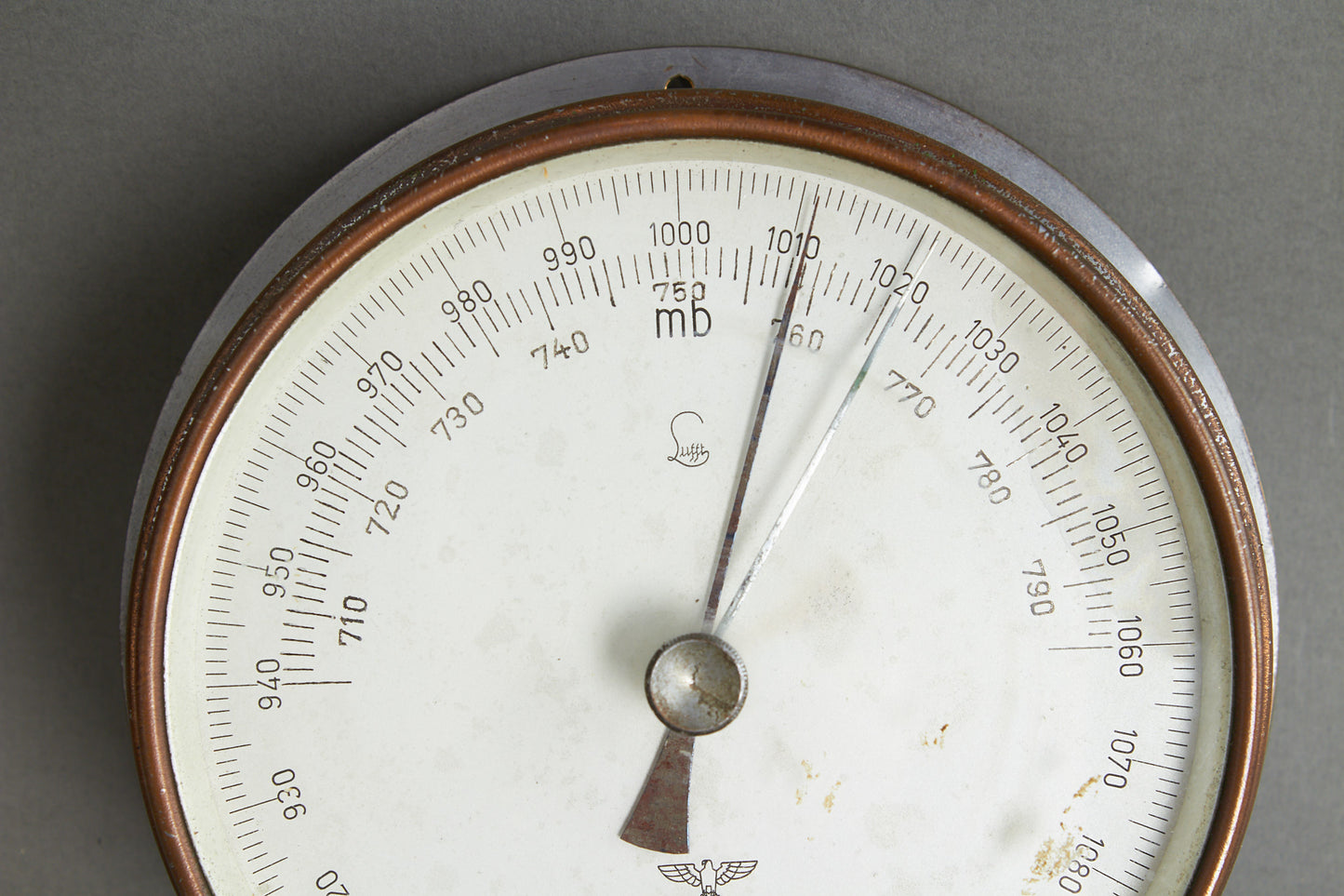 Kriegsmarine Barometer. Well marked. Rare. Original.
