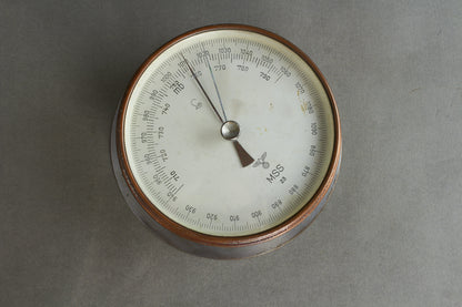 Kriegsmarine Barometer. Well marked. Rare. Original.