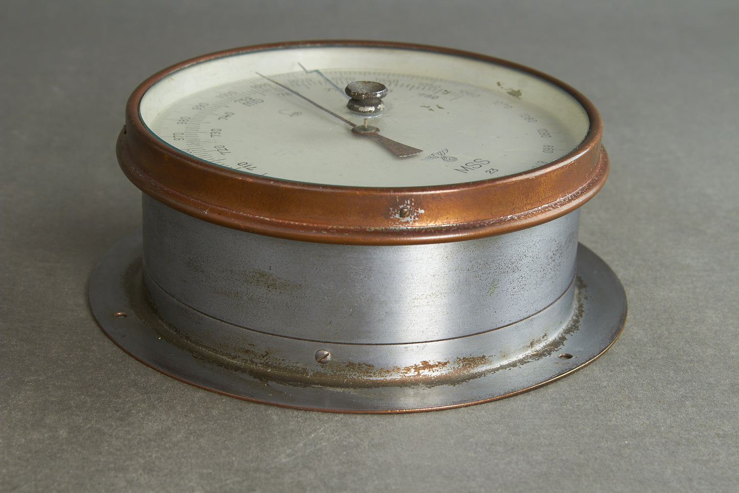 Kriegsmarine Barometer. Well marked. Rare. Original.