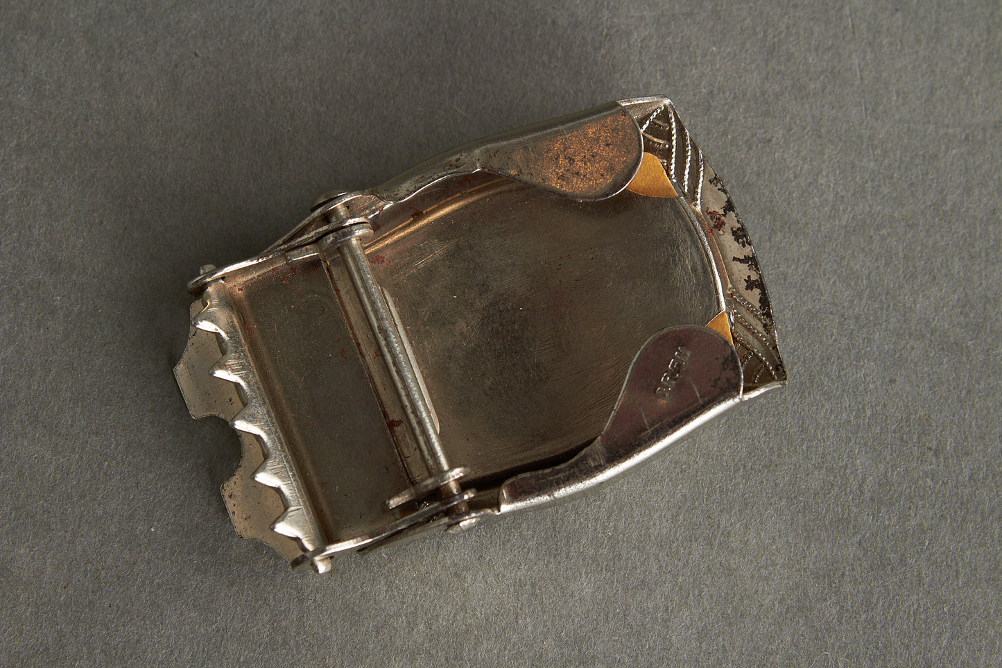 Early NSDAP Sympathizers Belt Buckle. DRGM Marked. Original.