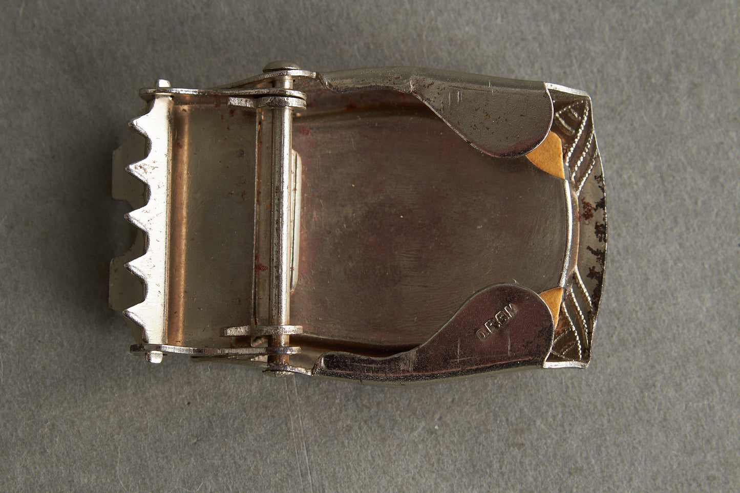 Early NSDAP Sympathizers Belt Buckle. DRGM Marked. Original.