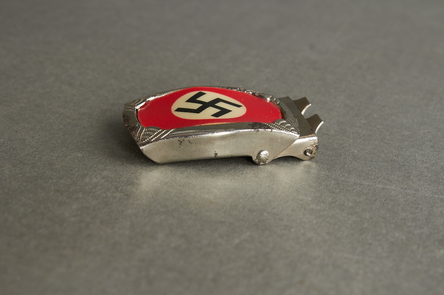 Early NSDAP Sympathizers Belt Buckle. DRGM Marked. Original.