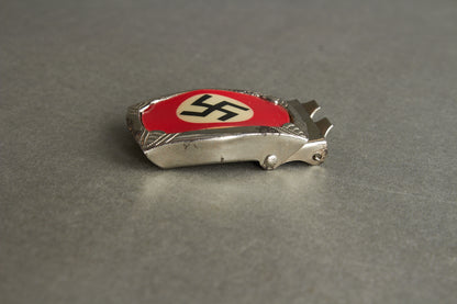 Early NSDAP Sympathizers Belt Buckle. DRGM Marked. Original.