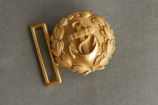 Kriegsmarine "Dolchkoppel" Belt Buckle for the dagger belt. Original.