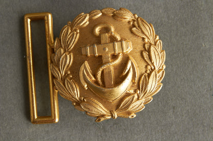 Kriegsmarine "Dolchkoppel" Belt Buckle for the dagger belt. Original.