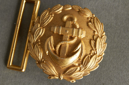 Kriegsmarine "Dolchkoppel" Belt Buckle for the dagger belt. Original.