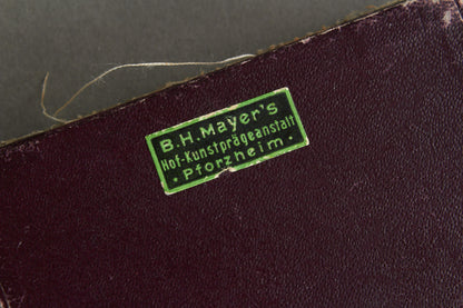 Large & Early 1935 NSKK "Teilnehmerplakette". In box. Original.