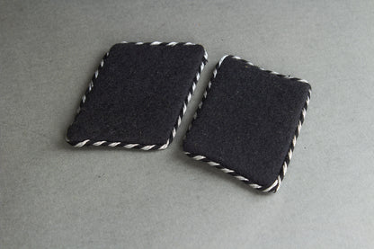 Allgemeine-SS Collar tabs. Matching pair. Original.