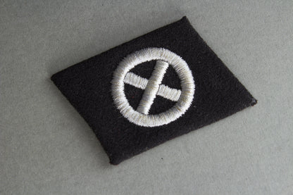 Waffen-SS "Charlemagne" Collar tab. Original.