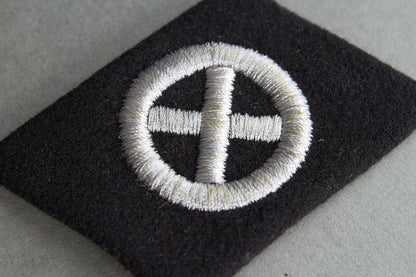 Waffen-SS "Charlemagne" Collar tab. Original.