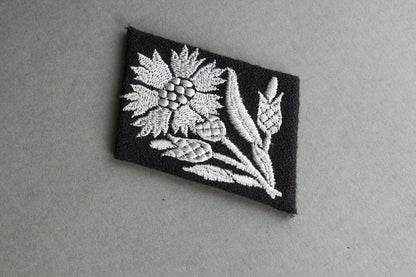 Waffen-SS "Freiwilligen Kavallerie Division Maria Theresia" Collar Tab. Original.