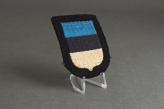 Waffen-SS Armshield for Estonian volunteers. Original.