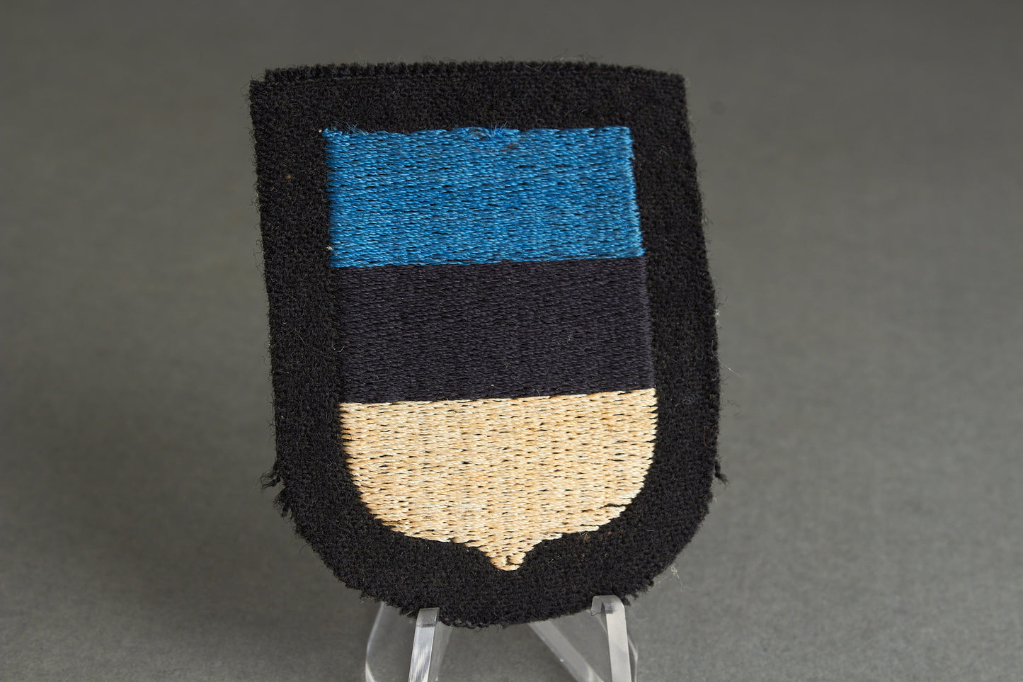 Waffen-SS Armshield for Estonian volunteers. Original.