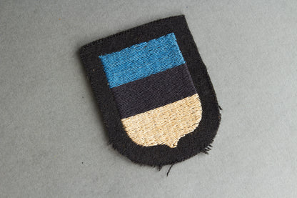 Waffen-SS Armshield for Estonian volunteers. Original.