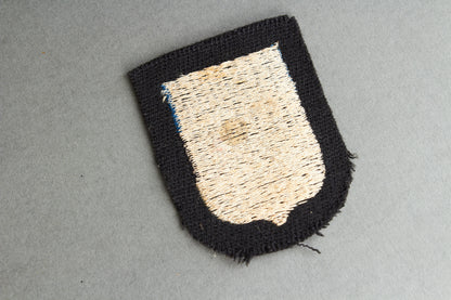 Waffen-SS Armshield for Estonian volunteers. Original.