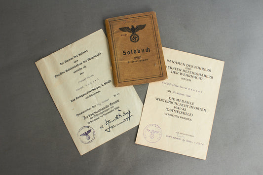 Max Heinrich Moritz Albert von Schenckendorff signed grouping. Original.