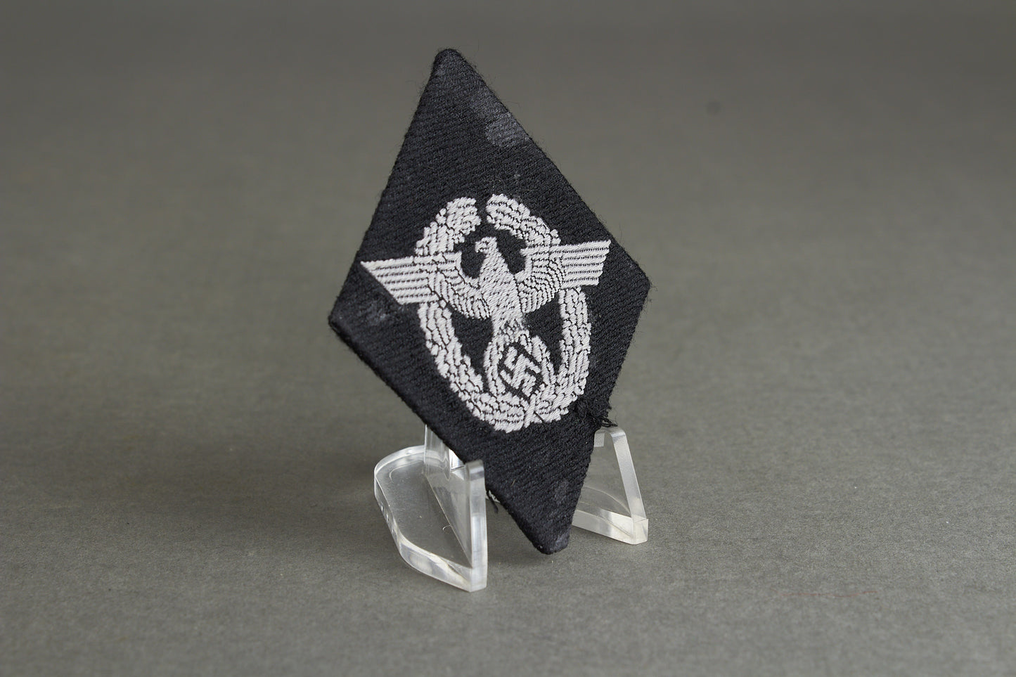 Waffen-SS Sleeve Diamond. Worn by former Policemen. Original.