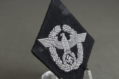 Waffen-SS Sleeve Diamond. Worn by former Policemen. Original.