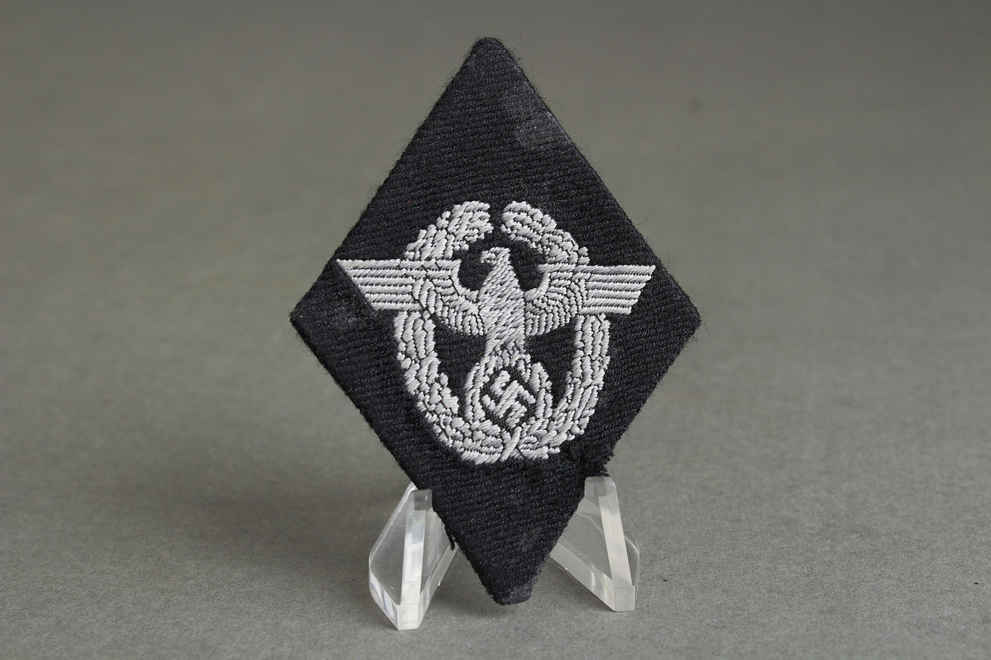 Waffen-SS Sleeve Diamond. Worn by former Policemen. Original.