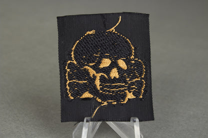 Waffen-SS Camouflage Cap Skull. Extremely rare! Original.
