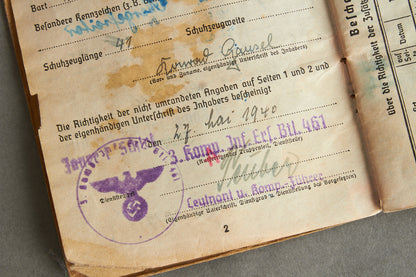 Max Heinrich Moritz Albert von Schenckendorff signed grouping. Original.