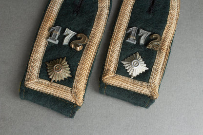 Wehrmacht Infanterie Shoulder Boards. Original.