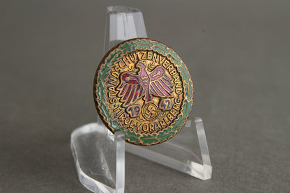 "Standschützenverband" Members Badge 1942. Rare. Original.