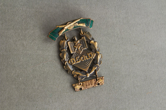 DSV (Deutscher Schützenverband) "Auszeichnung für Schießleistung in Bronze". Original.
