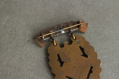 DSV (Deutscher Schützenverband) "Auszeichnung für Schießleistung in Bronze". Original.